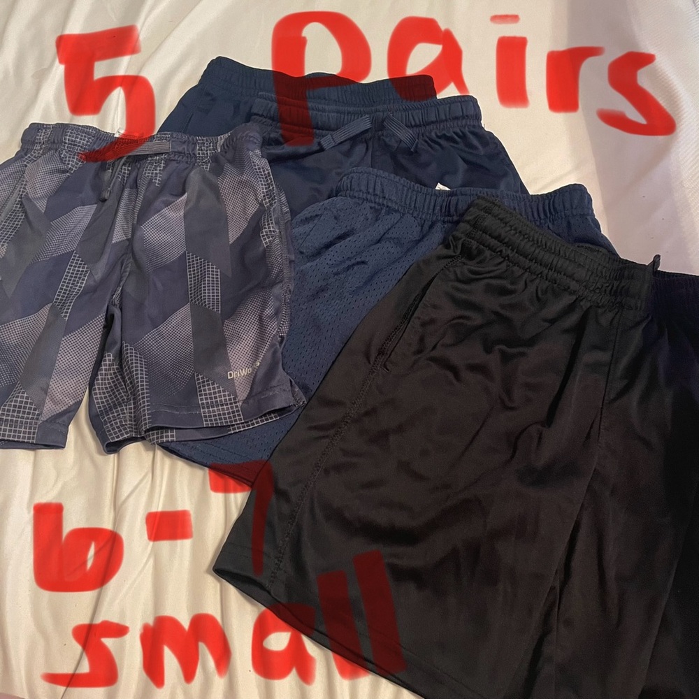 SMALL 6-7 Boys Athletic Shorts bundle EXCELLENT condition